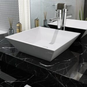 02160637-60ce-4693-baa4-00dbdbb350af.jpg Square Ceramic Washbasin 41.5 x 41