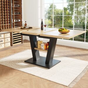 Extendable Dining Table 118-157x70x75cm