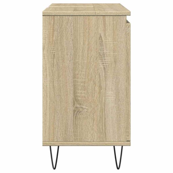 Bathroom Cabinet Sonoma Oak 58x33x60 cm Wood-based material
