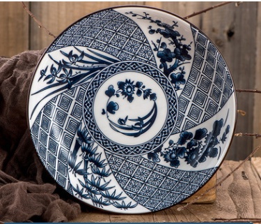 Blue And White Porcelain Dinner Plates