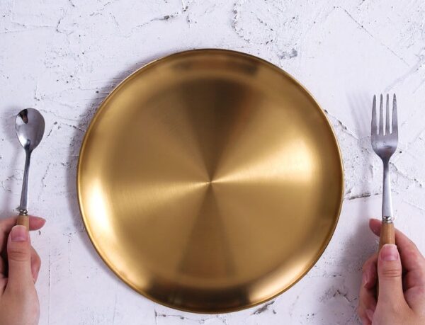 Round  Stainless Steel  Fruit Tray