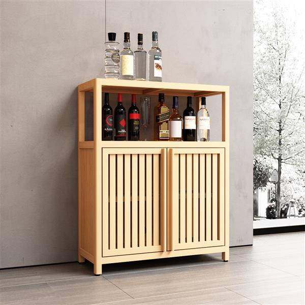 Bamboo Storage Cabinet