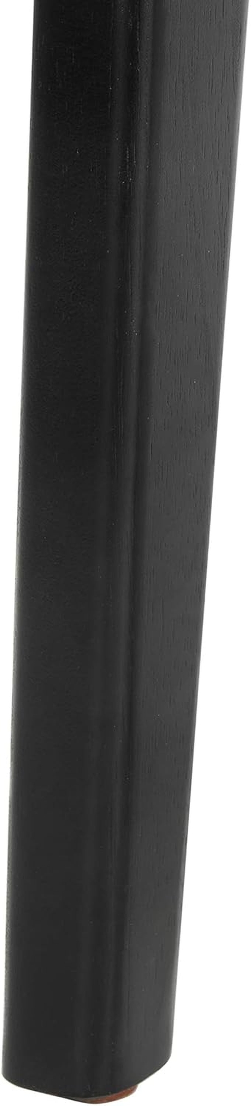 Home Lucca Retro Black And Grey Cushion Dining Chair Set 2