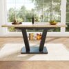 44bafaa7-8048-4c04-b7c8-63b8a177536a.jpg Extendable Dining Table 118-157x70x75cm