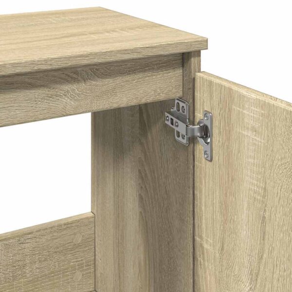 Bathroom Cabinet Sonoma Oak 58x33x60 cm Wood-based material