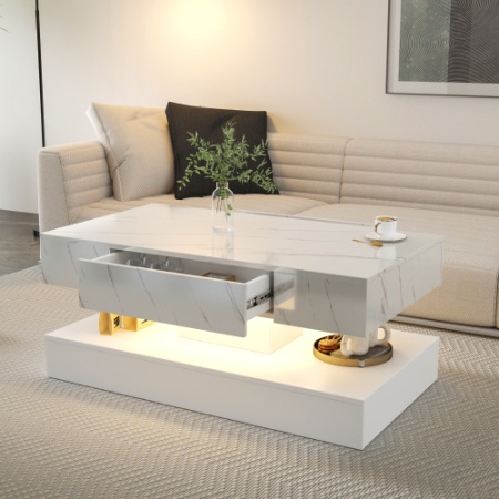 High LED Coffee Table