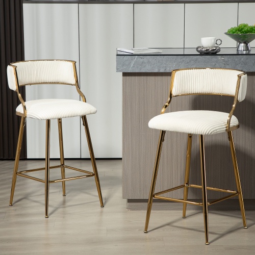 Bar Stools Corduroy Kitchen Island