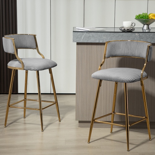 Bar Stools Corduroy Kitchen Island