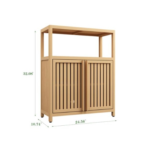 Bamboo Storage Cabinet