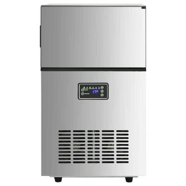 Ice Cube Machine Silver 45 kg / 24 h