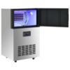 Ice Cube Machine Silver 45 kg / 24 h