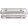 Built-in Drawer Basket Pull-Out 2 pcs. Silver 300 mm