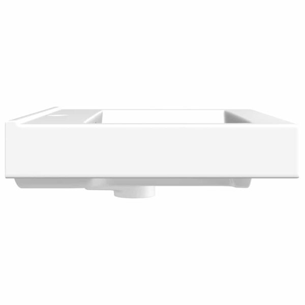 Luxury Ceramic Rectangular Washbasin with Tap Hole