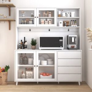 Large Kitchen Hutch Cabinet