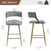 Bar Stools Corduroy Kitchen Island