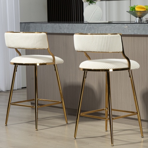 Bar Stools Corduroy Kitchen Island