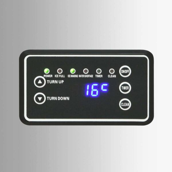 Ice Cube Machine Silver 45 kg / 24 h