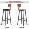 Bar Stool 2-piece