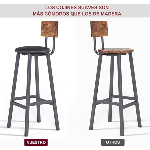 Bar Stool 2-piece