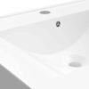 Luxury Ceramic Rectangular Washbasin with Tap Hole