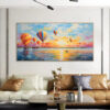 Hot Air Balloon Canvas Wall Art