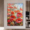 6672a9b2-2cfe-4015-a87e-78356c66ed47.jpg Handmade Painting Thick Oil Red Flowers