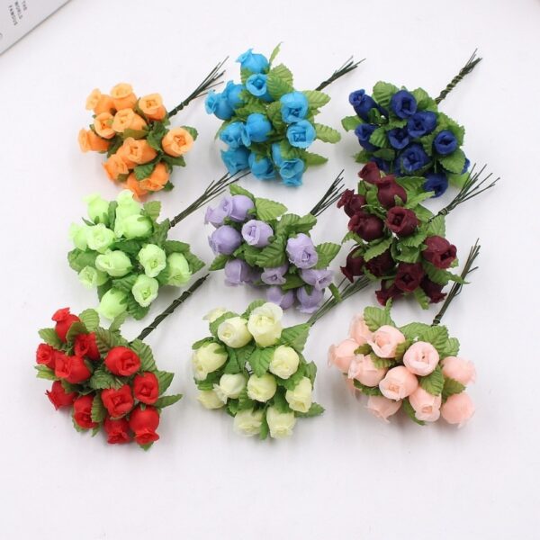 12 Small Rose BouquetsCraft