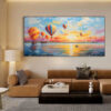 Hot Air Balloon Canvas Wall Art