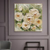 eb500ed8-c1a4-4f60-83f6-787851fac6c8.jpg Green Leaves Yellow Rose Flowers Mural For Home Decor