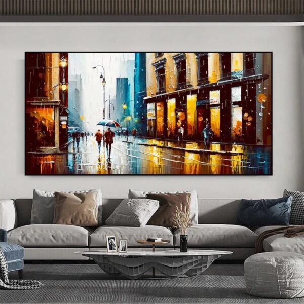 f461a3a3-7666-4367-810b-511fa417bbd8.jpg Handmade Oil Painting Urban Architectural Street Scenes