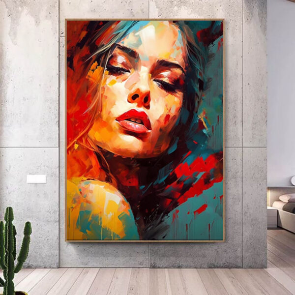 fa5e73e6-9209-4e83-885a-d5a506ee591d.jpg Abstract Sexy Woman Oil Painting